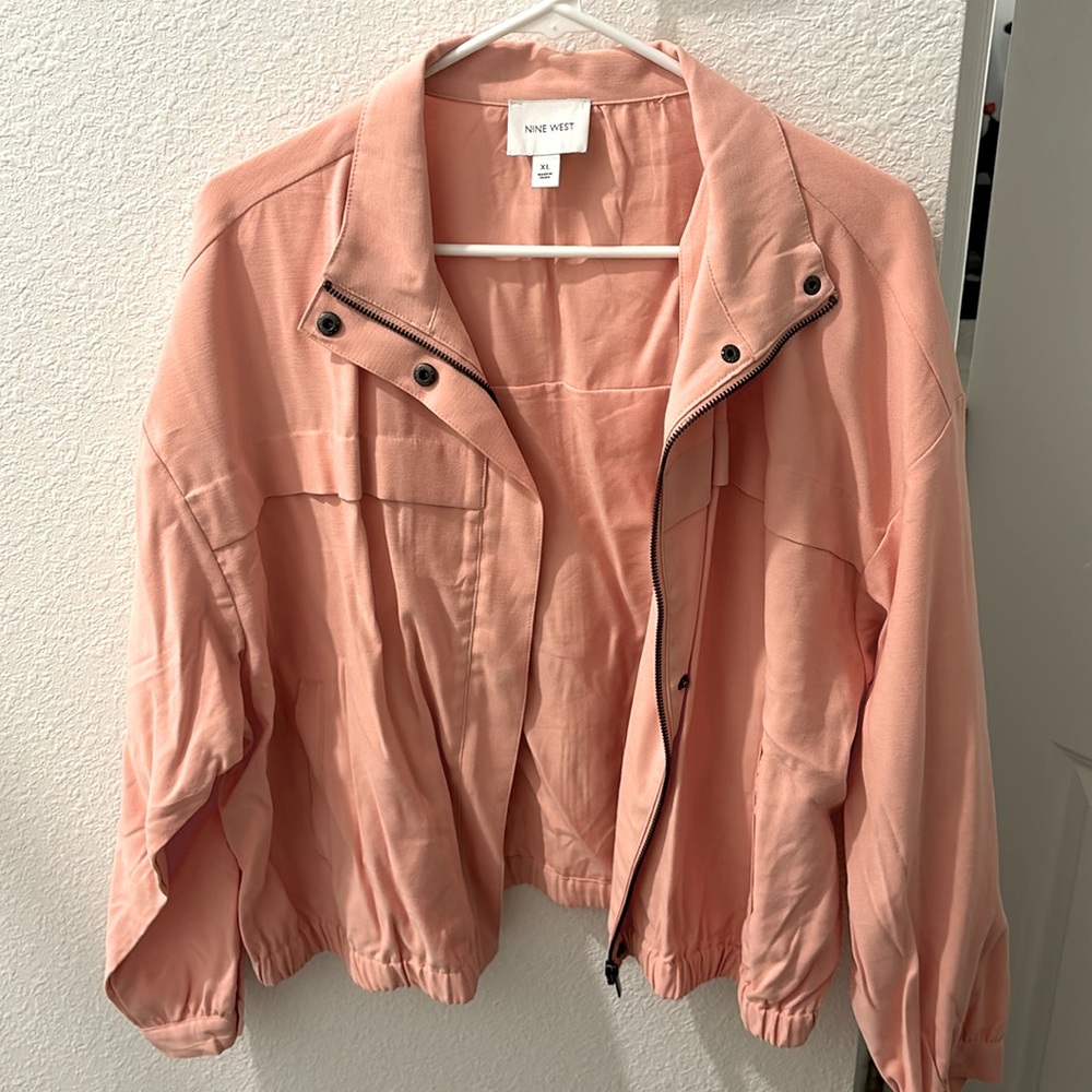 Pink lightweight jacket